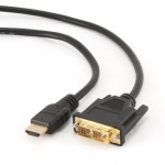 CABLE HDMI TO DVI 0.5M/CC-HDMI-DVI-0.5M GEMBIRD - Image 2