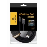 CABLE HDMI TO DVI 5M/CC-HDMI-DVI-15 GEMBIRD - Image 2