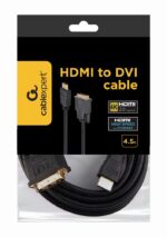CABLE HDMI TO DVI 5M/CC-HDMI-DVI-15 GEMBIRD - Image 2