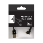 CABLE LIGHTNING TO USB2 0.2M/CC-USB2-AMLML-0.2M GEMBIRD - Image 3