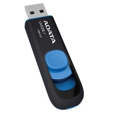 ADATA MEMORY DRIVE FLASH USB3.1 64GB/BLUE AUV128-64G-RBE ADATA