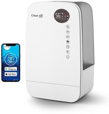 CLEAN AIR OPTIMA HUMIDIFIER WITH IONIZER/CA-607W CLEAN AIR OPTIMA