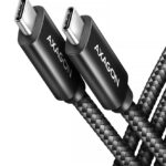 AXAGON CABLE USB-C TO USB-C 1M 240W/8K BLACK BUCM4X-CM10AB AXAGON