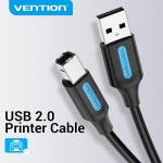 CABLE USB2.0 MALE TO MALE/1.5M BLACK COQBG VENTION - Image 12