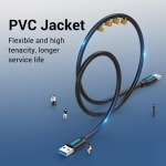 CABLE USB3.0 MALE TO MALE/0.5M BLACK CONBD VENTION - Image 13