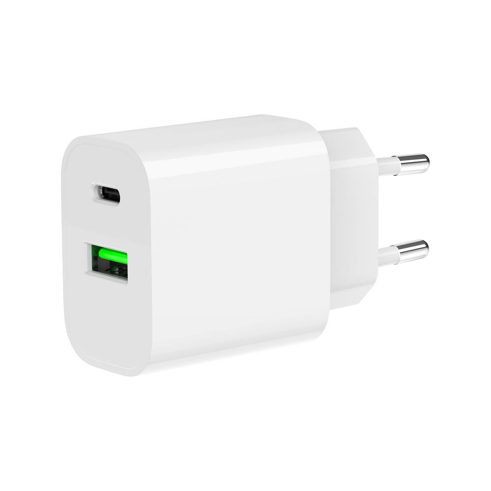 4810ed8e-971b-4abd-8b15-0f07b85b1778 CHARGER USB UNIVERSAL QC3.0/TA-UC-PDQC20-01-W GEMBIRD - Image 1