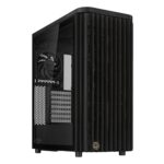 ASUS Case|ASUS|ProArt PA401 Wood Edition - Tempered Glass Panel|MidiTower|Case product features Transparent panel|Not included|ATX|Colour Black|PROARTPA401WOODTGPWM
