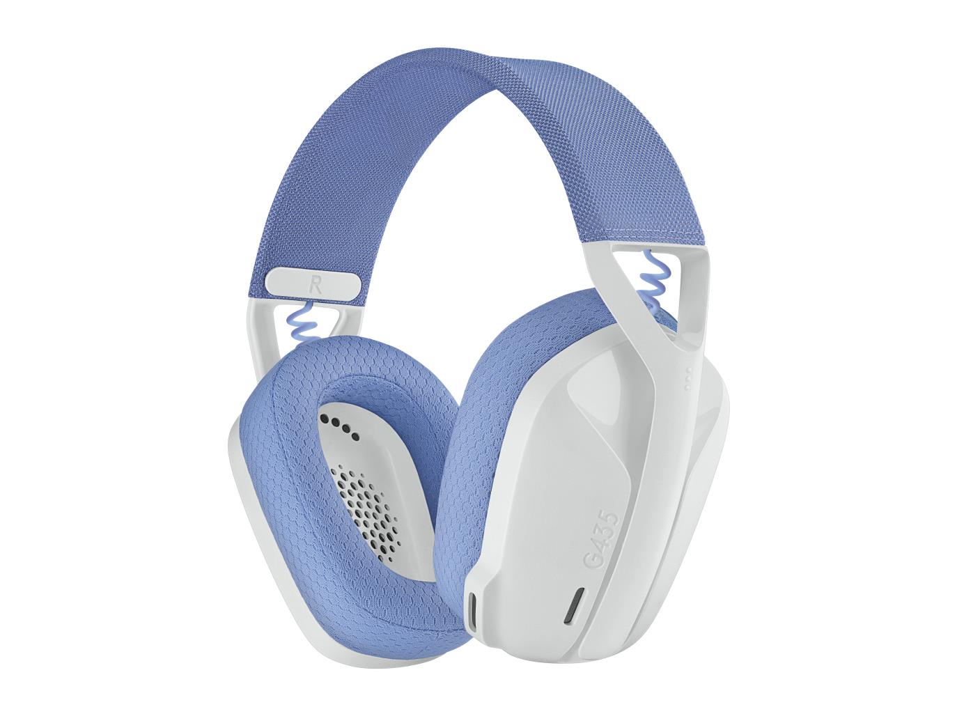 49877aae-100b-4077-8dd2-413b22d54ccc-1 LOGITECH HEADSET GAMING G435 WRL/WHITE 981-001074 LOGITECH - Image 1