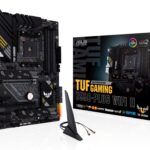 ASUS Mainboard|ASUS|AMD B550|SAM4|ATX|Memory DDR4|Memory slots 4|1xPCI-Express 3.0 1x|1xPCI-Express 3.0 4x|1xPCI-Express 4.0 16x|2xM.2|1xHDMI|1xDisplayPort|2xAudio-In|3xAudio-Out|2xUSB 2.0|1xUSB type C|5xUSB 3.2|1xOptical S/PDIF|1xRJ45|TUFGAMB550-PLUSWIFIII