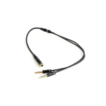 CABLE AUDIO 3.5MM SOCKET TO/2X3.5MM PLUG CCA-418M GEMBIRD - Image 3