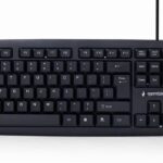KEYBOARD STANDART USB ENG/BLACK KB-U-103 GEMBIRD