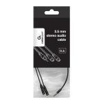 CABLE AUDIO 3.5MM 4-PIN TO/3.5MM S+MIC CCA-417M GEMBIRD - Image 2