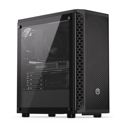 ENDORFY Case|ENDORFY|Signum 300 Air|MidiTower|Case product features Transparent panel|Not included|ATX|MicroATX|MiniITX|Colour Black|EY2A005