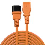 CABLE POWER IEC EXTENSION 1M/ORANGE 30474 LINDY - Image 2