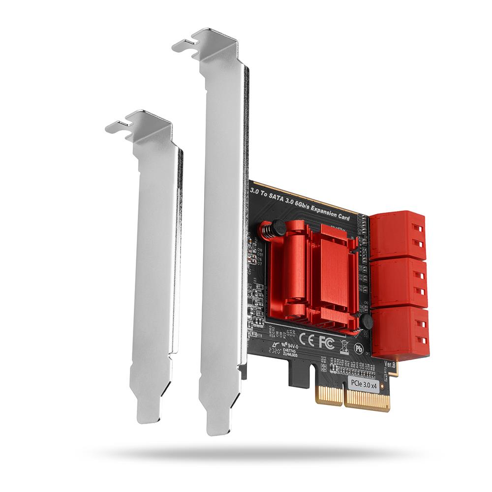 4f6358d1-1d57-4f91-9ac8-fd9da73473ca-1 AXAGON SSD ACC I/O CONTROLLER PCIE/6XSATA 6G PCES-SA6 AXAGON - Image 1