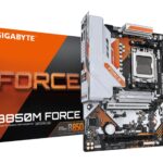 GIGABYTE Mainboard|GIGABYTE|AMD B850|Socket AM5|micro ATX|RAM DDR5-SDRAM|2xSlots|3xNumber of M.2 (M) slots|B850MFORCE1.1