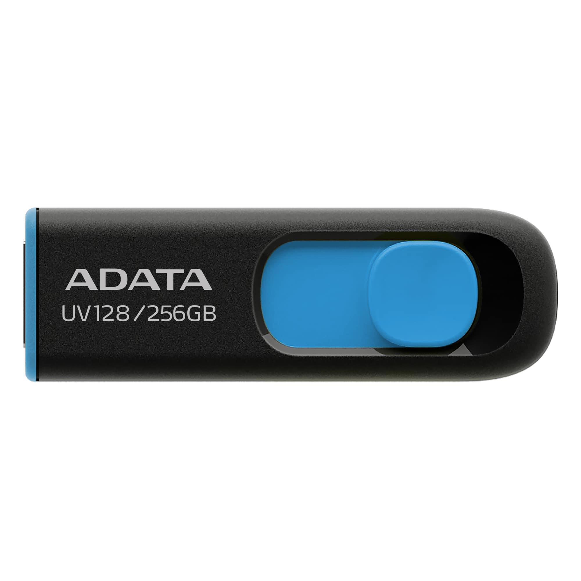 514d4eb2-dc7c-4571-8b79-077afd6edea2-1 ADATA MEMORY DRIVE FLASH USB3 256GB/BLK/BLUE AUV128-256G-RBE ADATA - Image 1