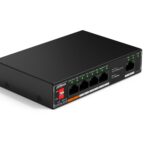 DAHUA Switch|DAHUA|PoE ports 4|60 Watts|SF1005P