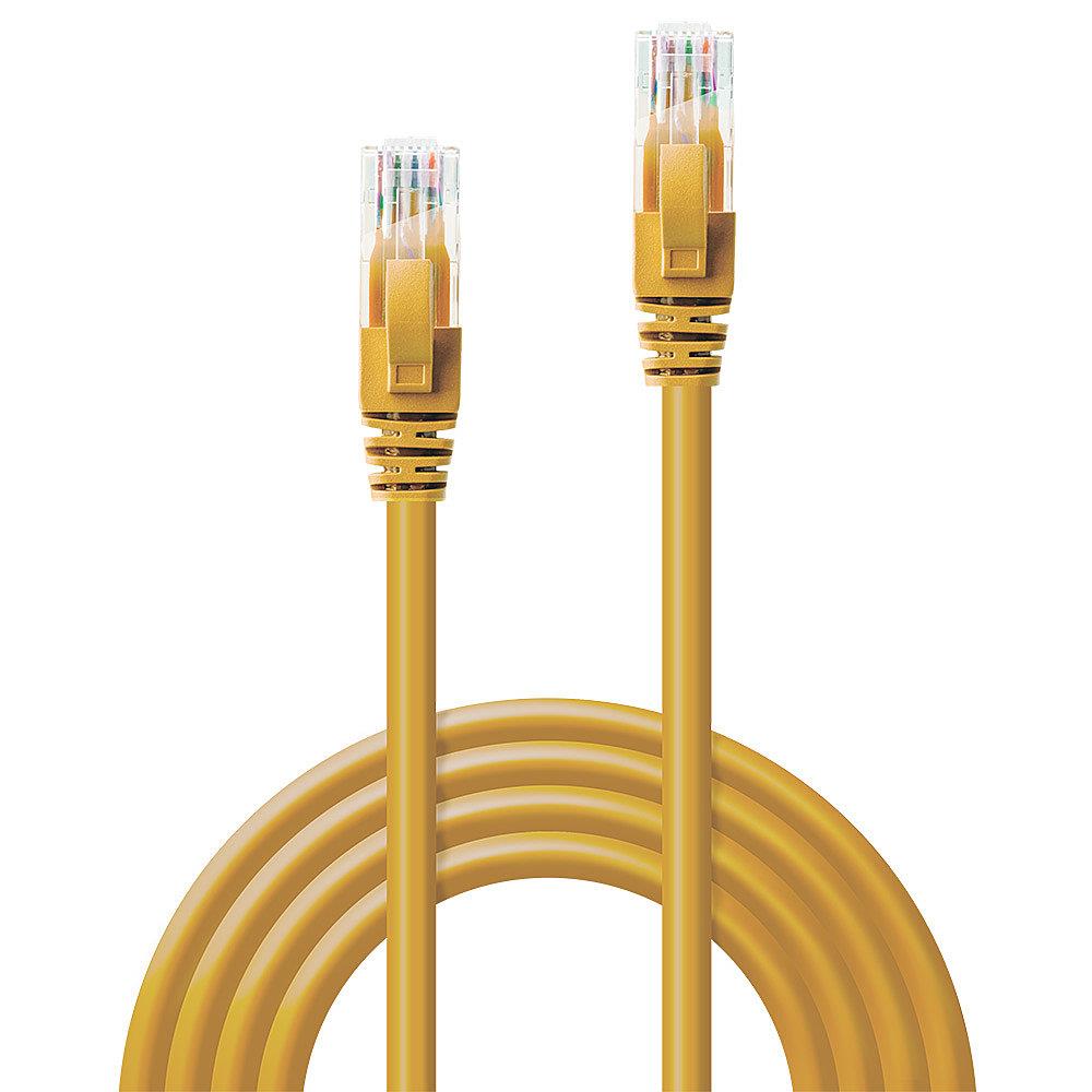 51b9ff8c-370f-4b45-8042-6db7da32566e CABLE CAT6 U/UTP 1M/YELLOW 48062 LINDY - Image 1