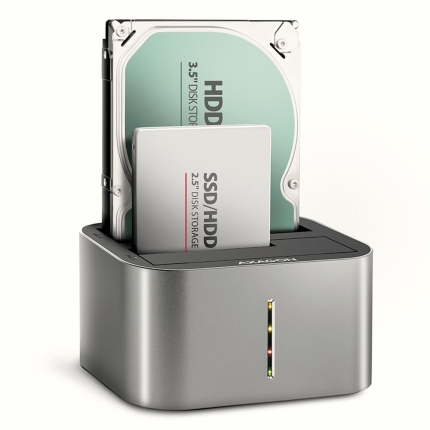 AXAGON SSD ACC DOCK STATION USB-C/2.5"/3.5" SATA ADSA-DC AXAGON