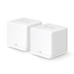 MERCUSYS Wireless Router|MERCUSYS|Wireless Access Point / Router|2-pack|1500 Mbps|Mesh|IEEE 802.3ac|IEEE 802.11a|IEEE 802.11b|IEEE 802.11g|IEEE 802.11n|IEEE 802.11ax|2x10/100/1000M|LAN  WAN ports 3|HALOH60X(2-PACK)