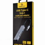 GEMBIRD I/O ADAPTER USB-C TO HDMI/USB3/5IN1 A-CM-COMBO5-02 GEMBIRD