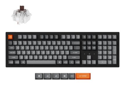 KEYCHRON KEYBOARD WRL K10 MAX RGB/BLACK K10M-H3 KEYCHRON