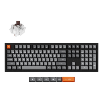 KEYCHRON KEYBOARD WRL K10 MAX RGB/BLACK K10M-H3 KEYCHRON