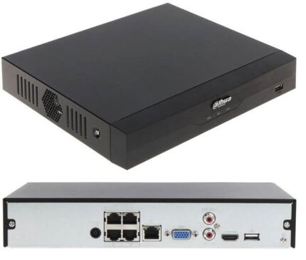 DAHUA NET VIDEO RECORDER 4CH 4POE/NVR4104HS-P-EI DAHUA