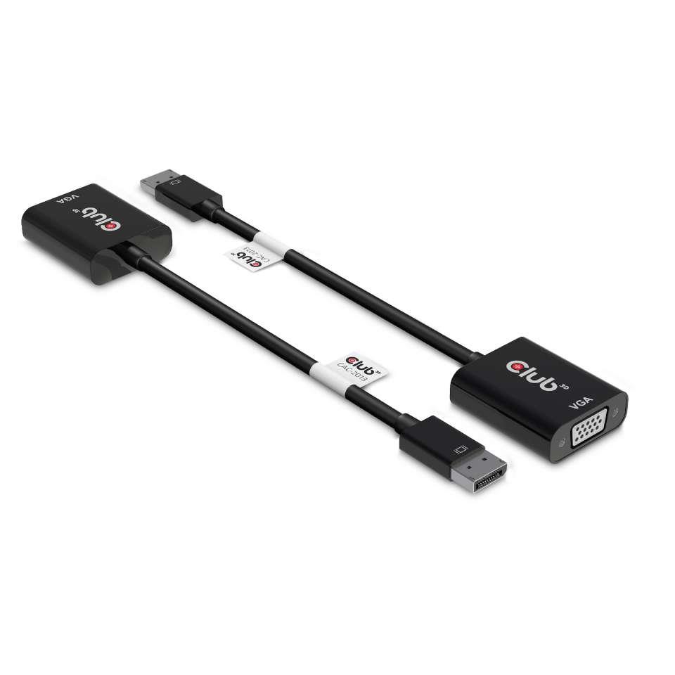 57fa4db8-418c-4d7f-906e-671914331681-1 CLUB3D I/O ADAPTER DP TO VGA/M/F CAC-2013 CLUB3D - Image 1