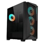 GIGABYTE Case|GIGABYTE|C301G V2 BLACK|MidiTower|Case product features Transparent panel|Not included|ATX|EATX|MicroATX|MiniITX|Colour Black|C301GV2