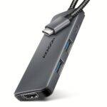 AXAGON I/O HUB USB-C 5IN1 8K/0.15M HMC-5H8K AXAGON