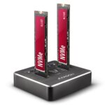 AXAGON SSD ACC DOCK STATION USB-C/2XM.2 NVME ADSA-M2C AXAGON