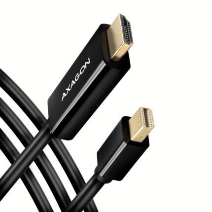 AXAGON CABLE MINI DP TO HDMI 1.8M/RVDM-HI14C2 AXAGON