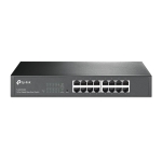 TP-LINK Switch|TP-LINK|16x10Base-T / 100Base-TX / 1000Base-T|TL-SG1016DE