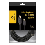 CABLE DISPLAY PORT TO HDMI 3M/CC-DP-HDMI-3M GEMBIRD - Image 5