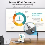 CABLE HDMI MALE/FEMALE 4K/2M BLACK AHCBH VENTION - Image 3