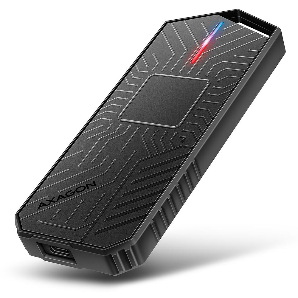 5c518c49-2f61-4398-aba6-ae392a6b24c6-1 AXAGON SSD ACC ENCLOSURE M.2 NVME/SATA USB-C EEM2-GAM AXAGON - Image 1
