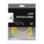PATCH CABLE CAT5E UTP 0.25M/YELLOW PP12-0.25M/Y GEMBIRD - Image 3