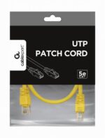 PATCH CABLE CAT5E UTP 0.25M/YELLOW PP12-0.25M/Y GEMBIRD - Image 3