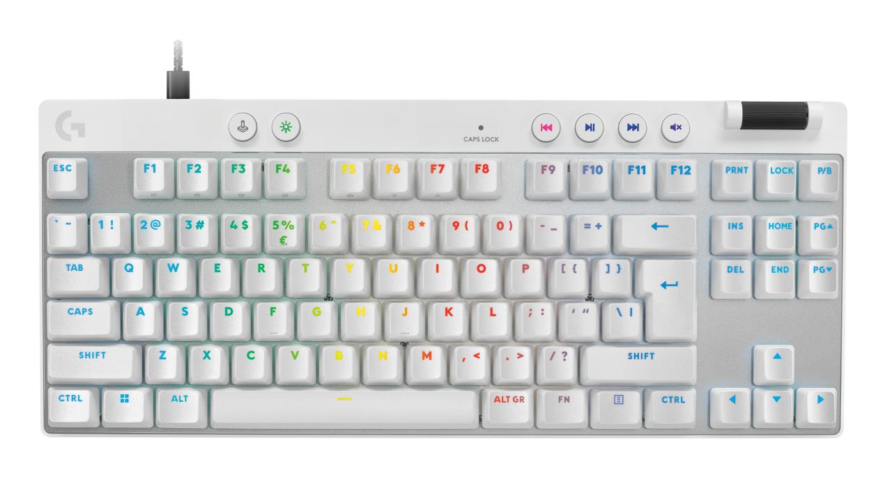 5e6210ad-5bdd-4b27-9d34-f7ff890c8042-1 LOGITECH KEYBOARD PRO X TKL RAPID/ENG WHITE 920-013242 LOGITECH - Image 1