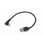 CABLE USB2 TO USB-C ANGLED/CC-USB2-AMCML-0.2M GEMBIRD - Image 2