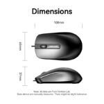 MOUSE USB OPTICAL BLACK/KTABG VENTION - Image 12
