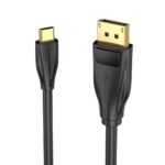 VENTION CABLE DP TO USB-C 8K HD/2M BLACK CGYBH VENTION