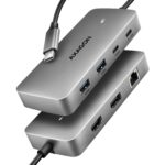 AXAGON I/O HUB USB-C 3P HDMI DP/0.15M HMC-CUB83X2 AXAGON