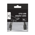 CABLE USB OTG AF +MICRO BF TO/MICRO BM A-OTG-AFBM-04 GEMBIRD - Image 2