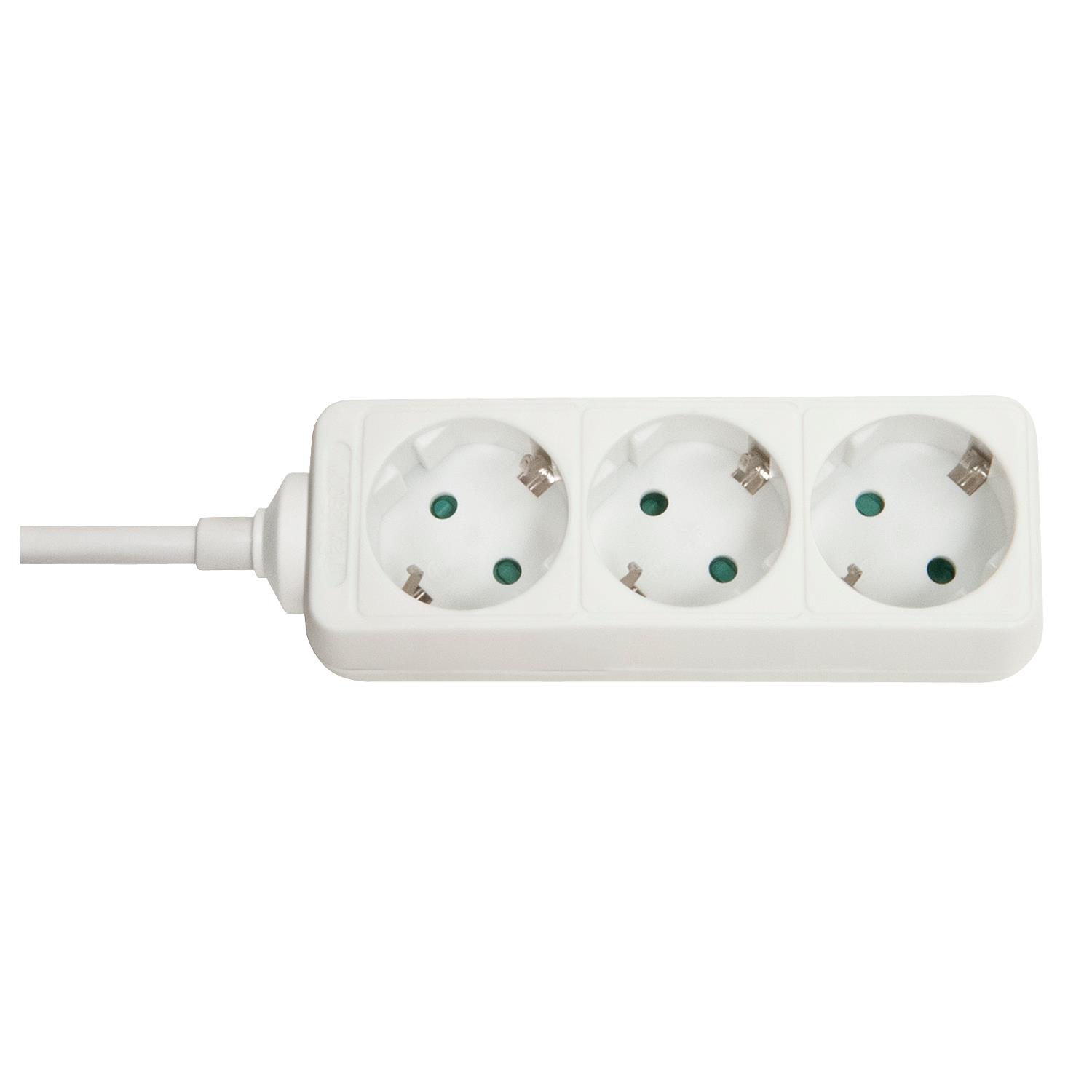 61e9bbde-a949-4cb7-abb9-d715bfe61904 LINDY CABLE POWER EXTENSION 1.4M/3OUTL. 73100 LINDY - Image 1