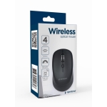 MOUSE USB OPTICAL WRL/BLACK MUSW-4B-05 GEMBIRD - Image 4