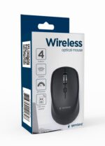 MOUSE USB OPTICAL WRL/BLACK MUSW-4B-05 GEMBIRD - Image 4