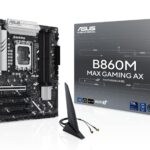 ASUS Mainboard|ASUS|Intel B860 Express|LGA1851|Micro-ATX|Memory DDR5|Memory slots 4|B860MMAXGAMINGAX
